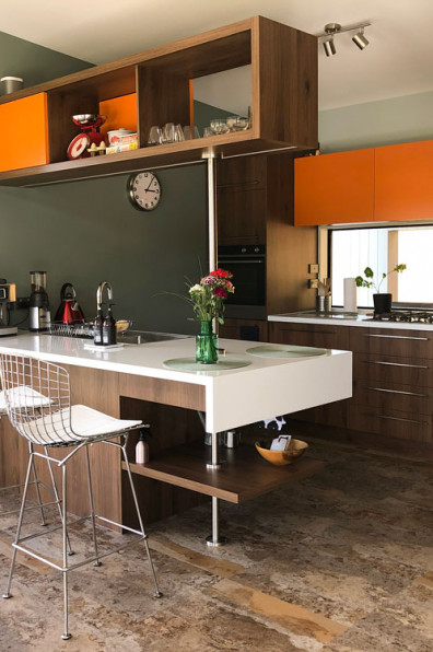 Smart and colourful solutions for supersizing your kitchen storage capabilities.