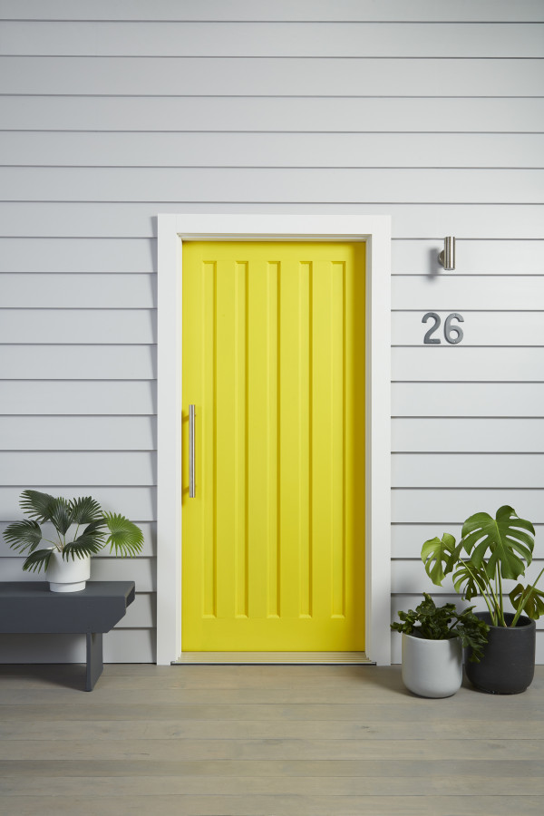 Vanessa Nouwens Yellow Front Door Resene Turbo+TripleConcrete+BlackWhite+Tuna+Nocturnal+SilverChalice+Stack photo Bryce Carleton v4