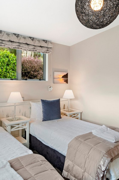 Creating the relaxing bach feeling at Flaxmill Bay Hideaway 