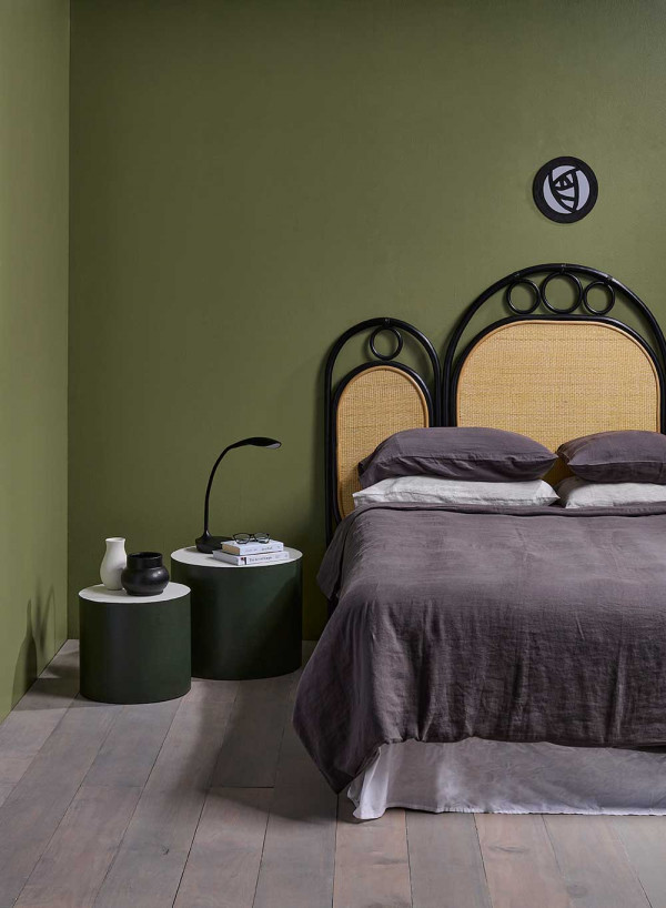 LauraLynn Johnston ArtNouveauBedroom Resene Finch+BlackForest+GreenWhite+Nero+OliveGreen photo Bryce Carleton v1 3