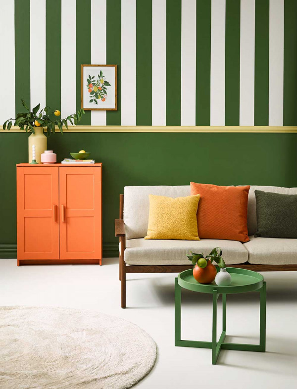 VanessaNouwens OrangeLemonsRoom Resene+Clover+Dingley+GreenLeaf+RiceCake+Chenin+MidwinterMist+SmokeTree+PaperDoll Photo WendyFenwick V2