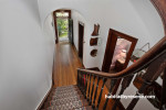 Heritage home staircase and hall Resene Double Sea Fog