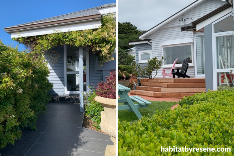 Exterior, grey exterior, exterior featuring Resene Revolution