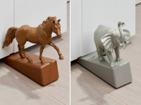How to turn toy animals into fun door stoppers