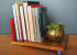 The leaning tower of books: DIY book holder  photo