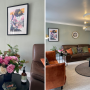 Living room, green living room, living room featuring Resene Half Washed Green