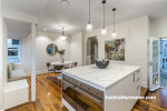 Kitchen hub painted in Resene Black White