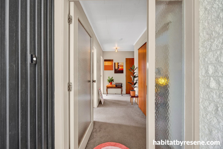 Entranceway, entranceway painted in Resene Half Tea