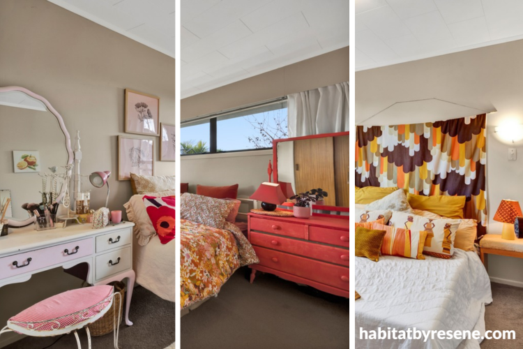 Bedrooms painted in Resene Half Tea