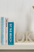 These DIY book ends are a novel finish