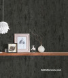 Room featuring textured grey Resene wallpaper