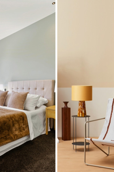Near-neutrals for a home with subtle colour