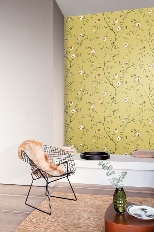If you’re looking for a burst of sunshine to brighten a room and wow guests, then Resene Wallpaper Collection SUM204 is the ideal choice.