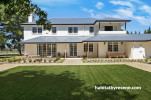 House exterior painted in Resene Quarter Spanish White