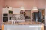 Kitchen painted in Resene Soothe