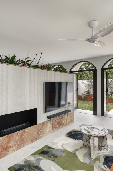 A colourfully confident Australian home