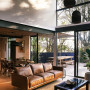 Living area featuring Resene Black White