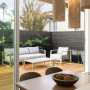Exterior featuring fence in Resene Bokara Grey