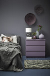 How to create a chic and elegant space using purple