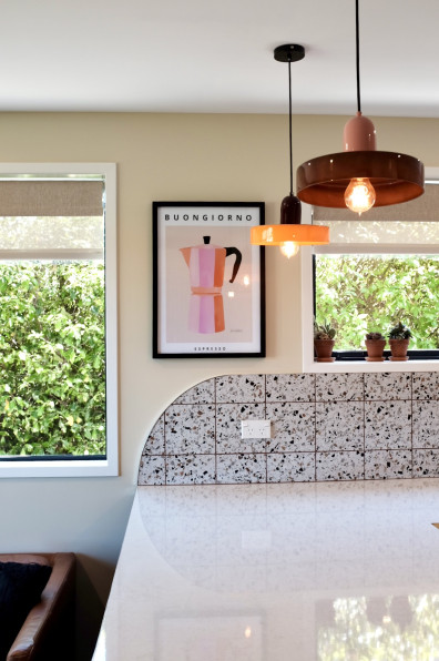 A playful palette: 70s meets modern in this home makeover A playful palette: 70s meets modern in this home makeover