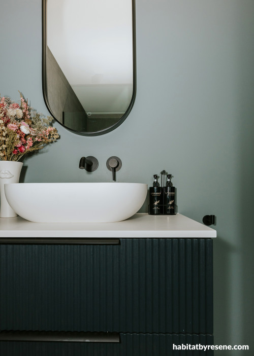 Bathroom, bathroom featuring Resene Boulder