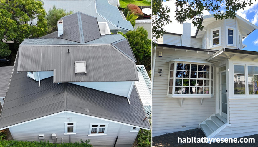 Exterior, house exterior, exterior featuring Resene Half Truffle