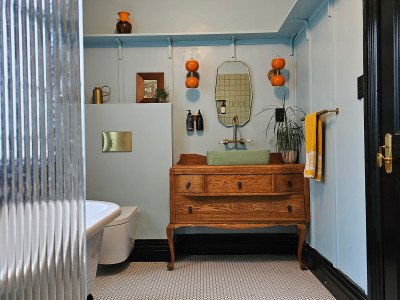 Our top five bathroom picks that don’t play it safe with white