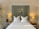 Master bedroom featuring Resene Quarter Thorndon Cream