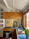 Kitchen featuring Resene Quarter Thorndon Cream