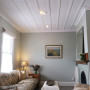 Living room, living room painted in Resene Quarter Lemon Grass