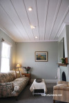 Living room, living room painted in Resene Quarter Lemon Grass