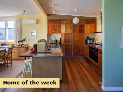 A beach house where colour connects the past and present