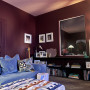 Drawing room featuring Resene Smoulder