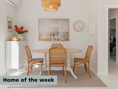 A 100-year-old bungalow refreshed in soft neutrals