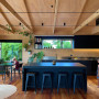 Living and dining area, living and dining area featuring timber