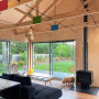 Living area, living area featuring timber