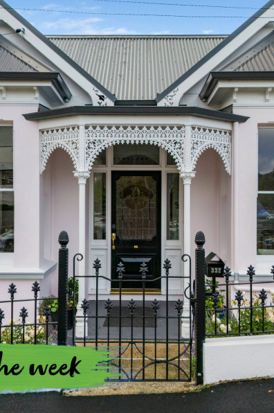 Pink walls and Pohutukawa dreams Pink walls and Pohutukawa dreams