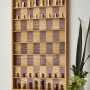 Vertical chess board