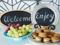 Try these fun, easy DIY platter signs for summer entertaining Try these fun, easy DIY platter signs for summer entertaining