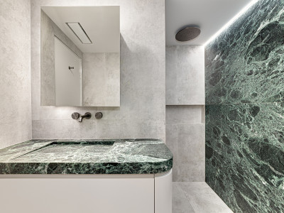 Calm tones and thoughtful texture in Bondi Beach