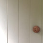 Pantry, pantry door, light brown pantry door