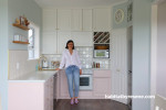 Kitchen, neutral kitchen, white kitchen, kitchen featuring Resene Double Alabaster