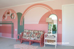 Rumpus room, pink and peach rumpus room