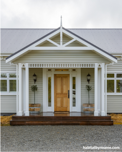 Exterior, house exterior, house exterior featuring Resene Ash