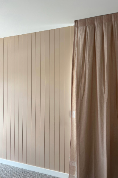 Warm neutrals and blush hues bring this Oratia home to life Warm neutrals and blush hues bring this Oratia home to life