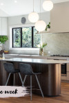 Warm neutrals and blush hues bring this Oratia home to life