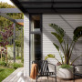 Exterior weatherboards in Kensington Grey