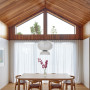 Dining room in Resene Eighth Pearl Lusta