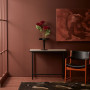 Living space featuring walls in Resene Brown Pod