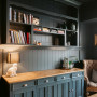 Cabinetry and shelves